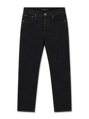 Nudie Jeans Slim Straight Black Gritty Jackson 30-32
